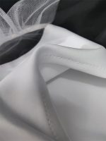 Robe longue dentelle blanche transparente